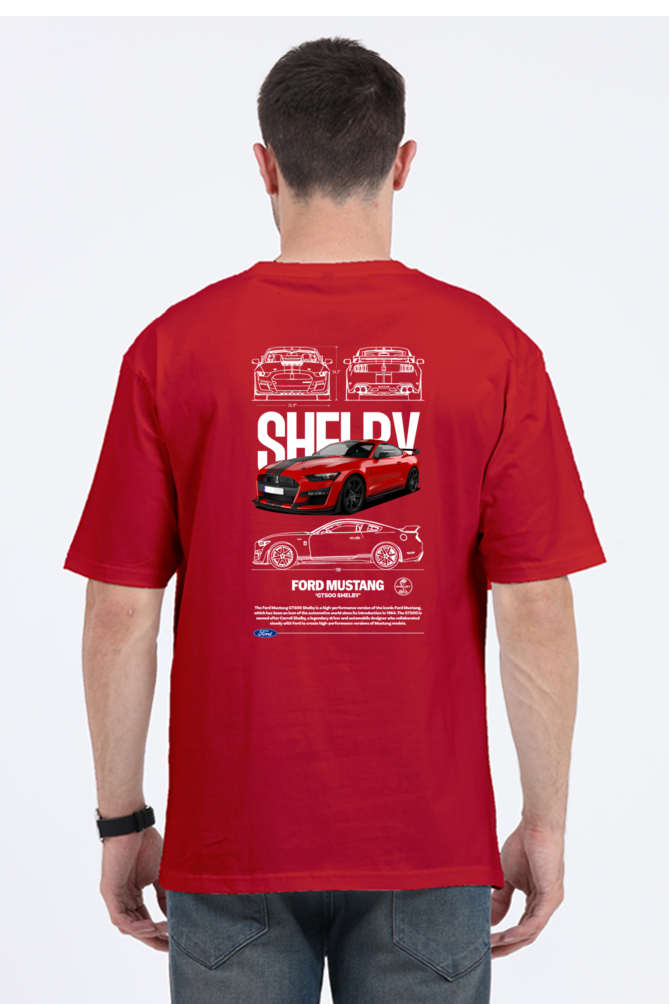 Shelby GT500 Tee | Mustang Oversized Streetwear – The Strangers Club