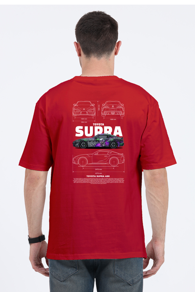 Toyota Supra A90 Tee | JDM Oversized Streetwear – The Strangers Club