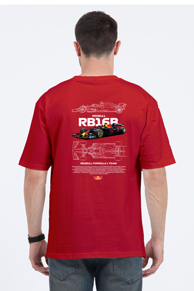 Red Bull RB16B F1 Tee | Formula Racing Oversized Fit – The Strangers Club
