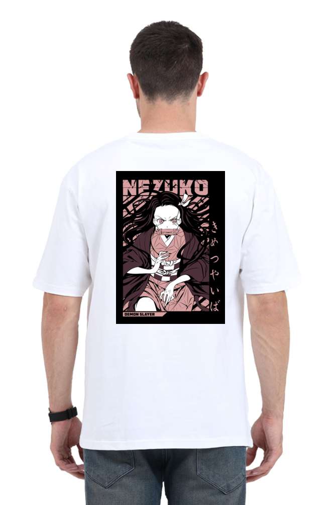 Nezuko Demon Slayer Tee | Oversized Anime Streetwear – The Strangers Club
