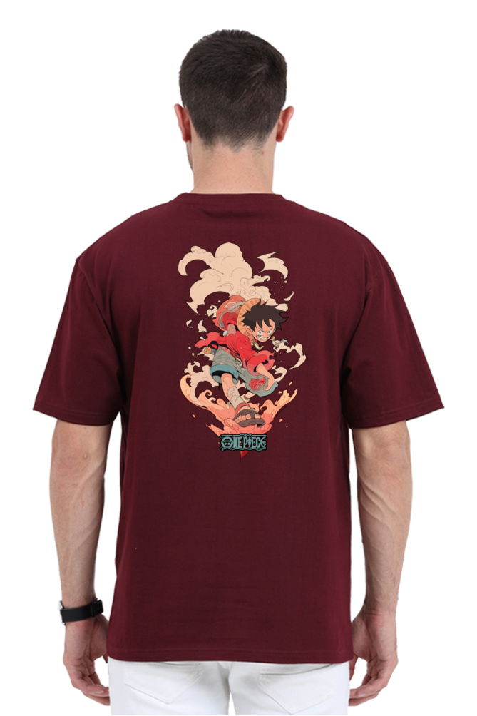Luffy Gear Second Tee | One Piece Oversized Streetwear – The Strangers Club