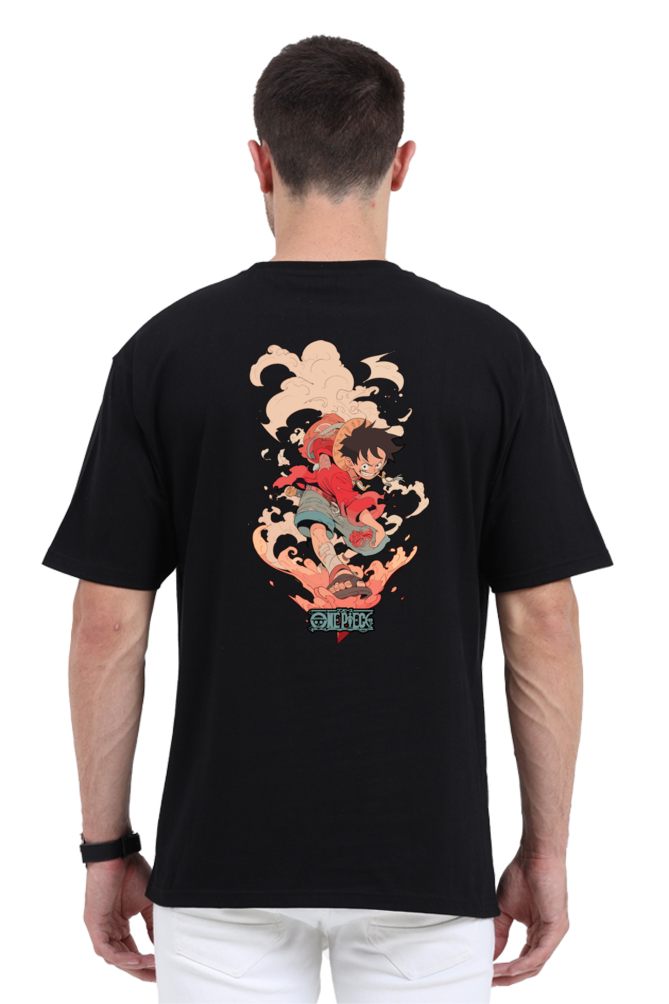 Luffy Gear Second Tee | One Piece Oversized Streetwear – The Strangers Club