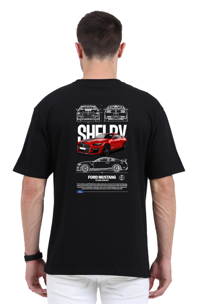 Shelby GT500 Tee | Mustang Oversized Streetwear – The Strangers Club
