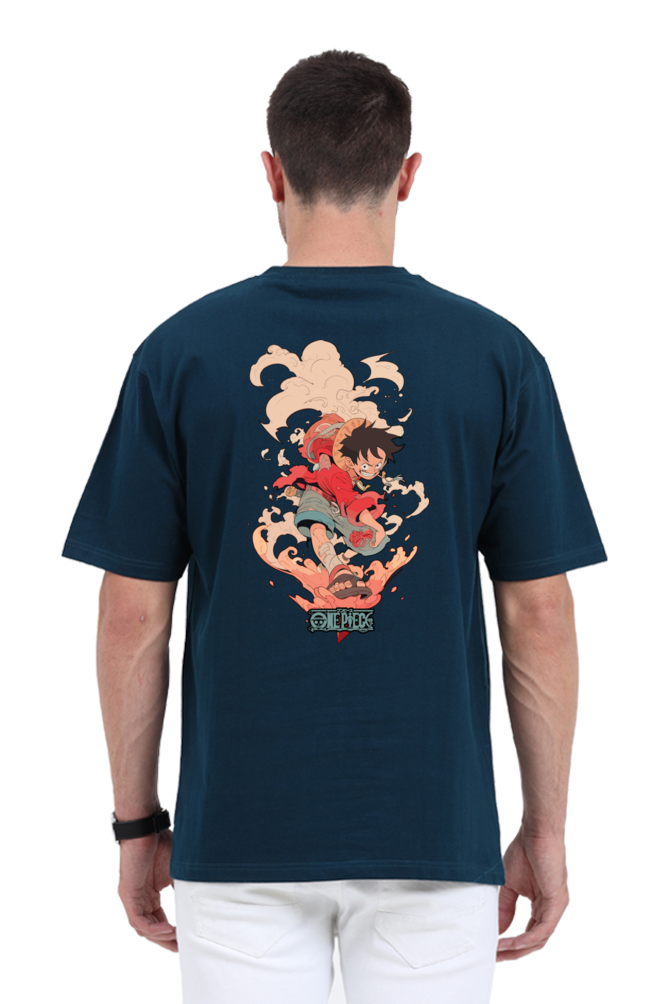 Luffy Gear Second Tee | One Piece Oversized Streetwear – The Strangers Club