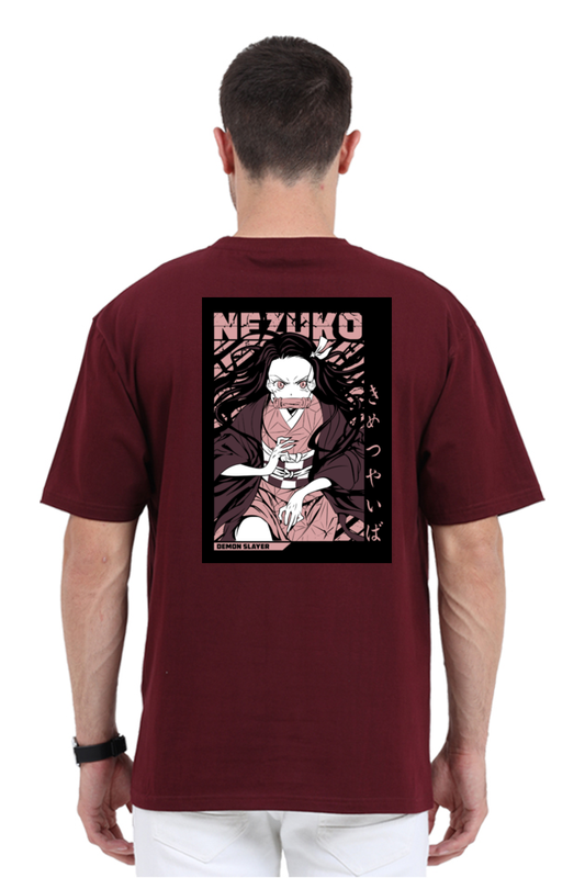 Nezuko Demon Slayer Tee | Oversized Anime Streetwear – The Strangers Club