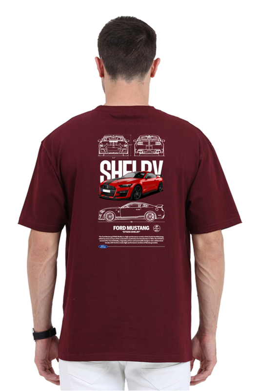 Shelby GT500 Tee | Mustang Oversized Streetwear – The Strangers Club