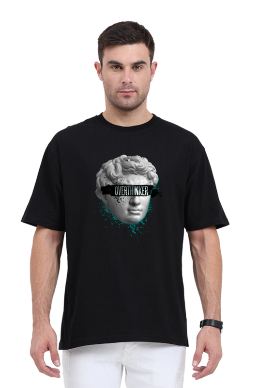 OVERTHINKER | Premium Unisex Oversized T-Shirt – The Strangers Club