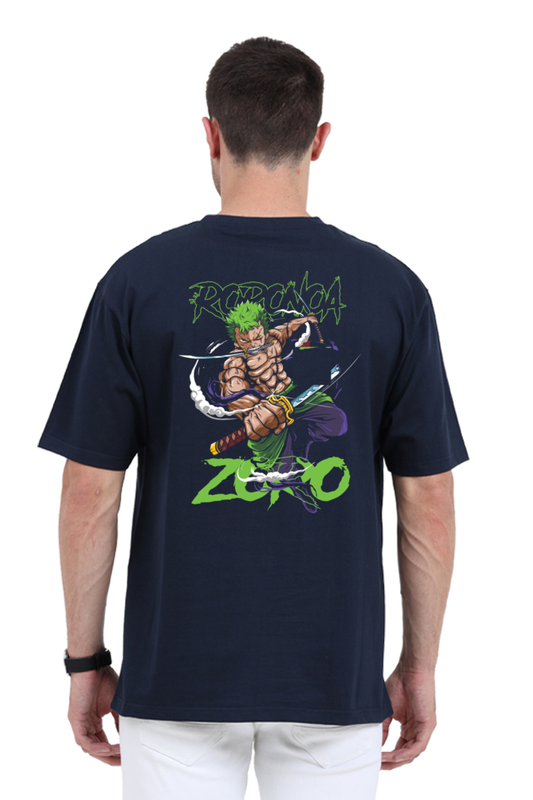 Zoro Roronoa Tee | Oversized Anime Streetwear – The Strangers Club