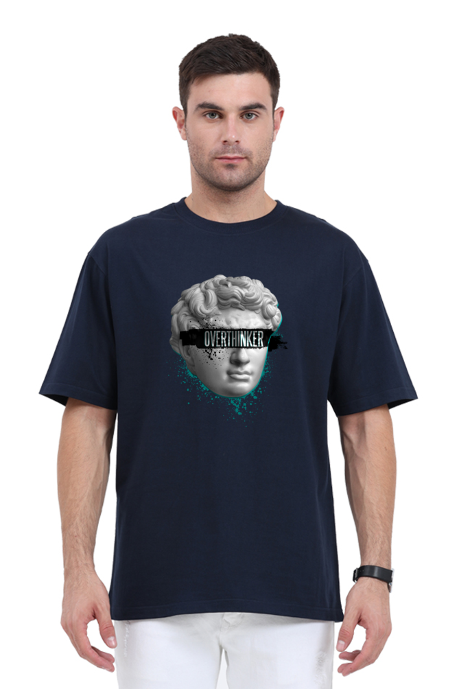 OVERTHINKER | Premium Unisex Oversized T-Shirt – The Strangers Club